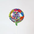 Happy Birthday - Candles & Balloons