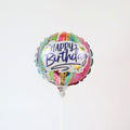 Happy Birthday - Colorful Stripes